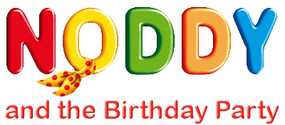 Noddy and the Birthday Party logo for GameBoy Color